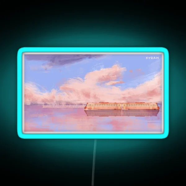 Spirited Away Train Station RGB Neon Sign