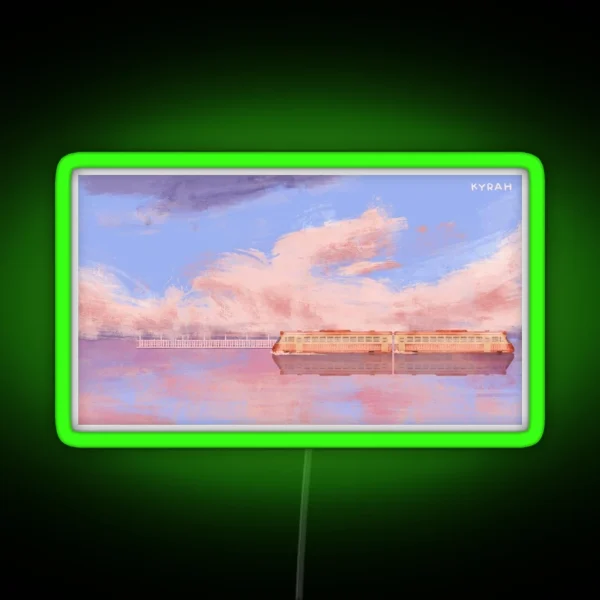 Spirited Away Train Station RGB Neon Sign