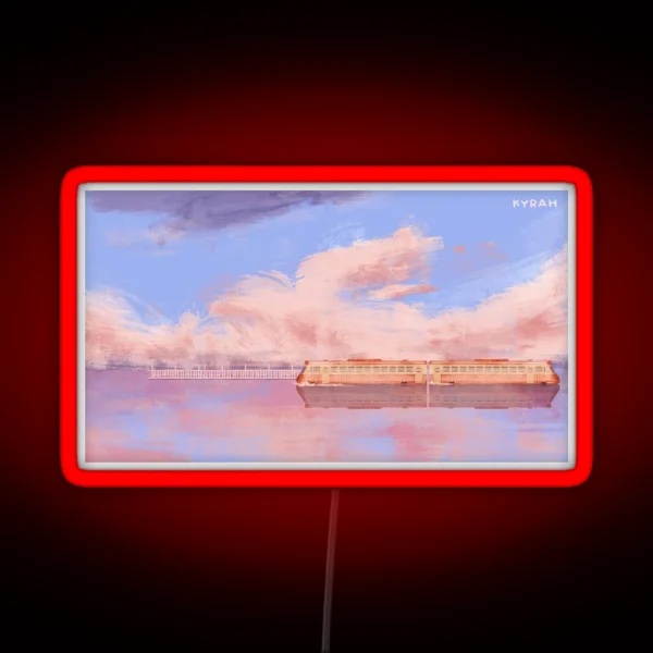 Spirited Away Train Station RGB Neon Sign