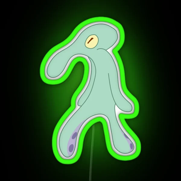 Spongebob Bold And Brash RGB Neon Sign