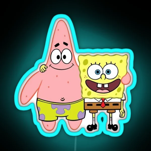 Spongebob Desiner RGB Neon Sign