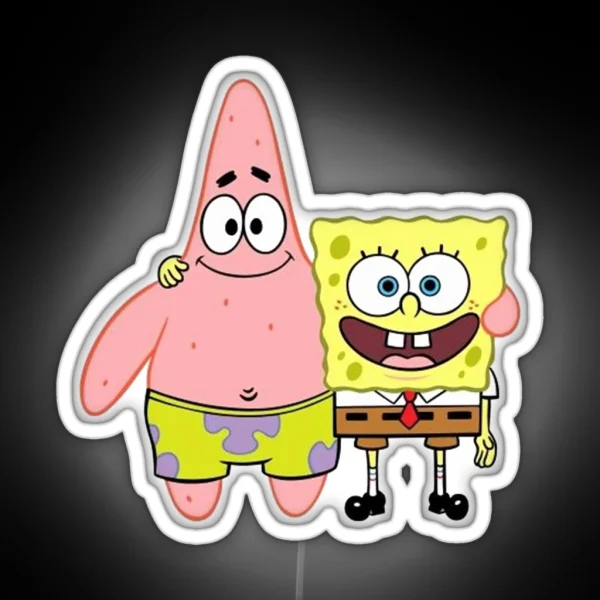Spongebob Desiner RGB Neon Sign