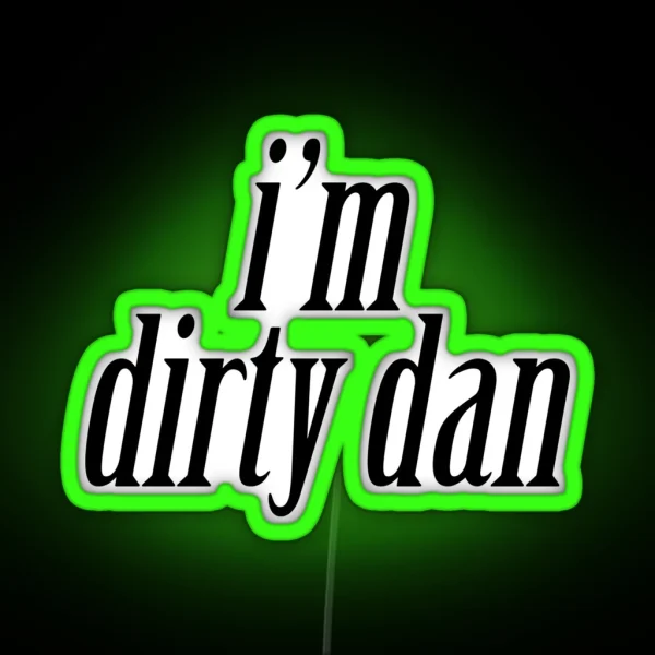 Spongebob Dirty Dan Led RGB Neon Sign