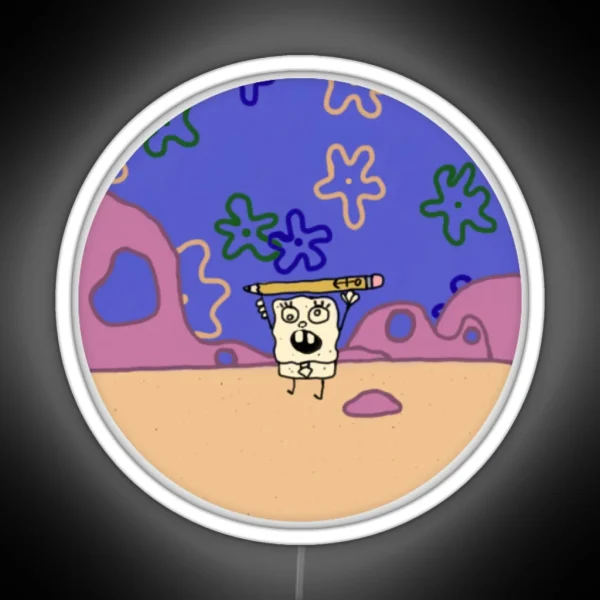 Spongebob Doodlebob Led RGB Neon Sign