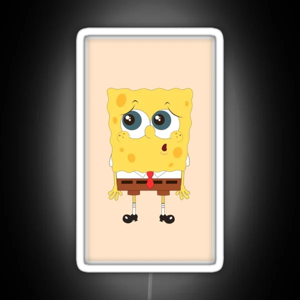 Spongebob Flowers RGB Neon Sign