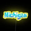 SpongeBob SquarePants neon sign in Michigan