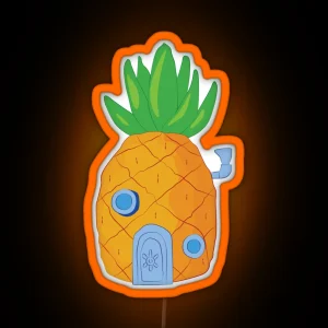 Spongebob Pineapple RGB Neon Sign