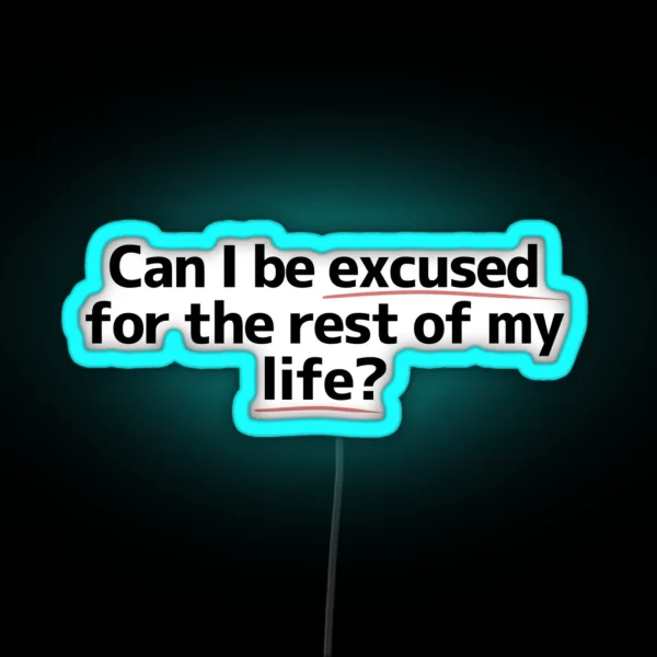 Spongebob Quote RGB Neon Sign