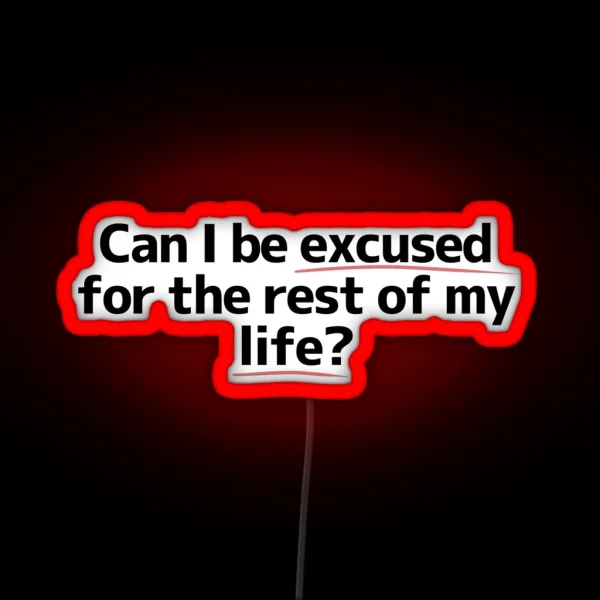 Spongebob Quote RGB Neon Sign