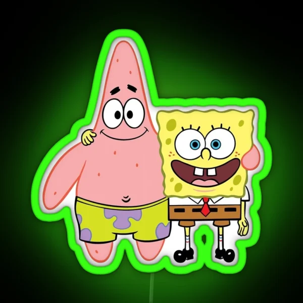 Spongebob RGB Neon Sign