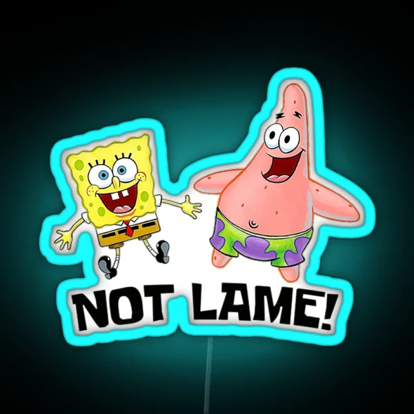 Spongebob RGB Neon Sign