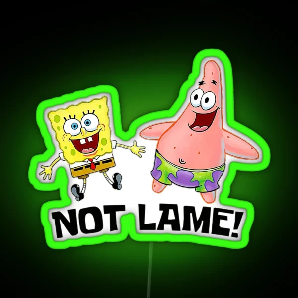 Spongebob RGB Neon Sign