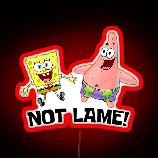 Spongebob RGB Neon Sign