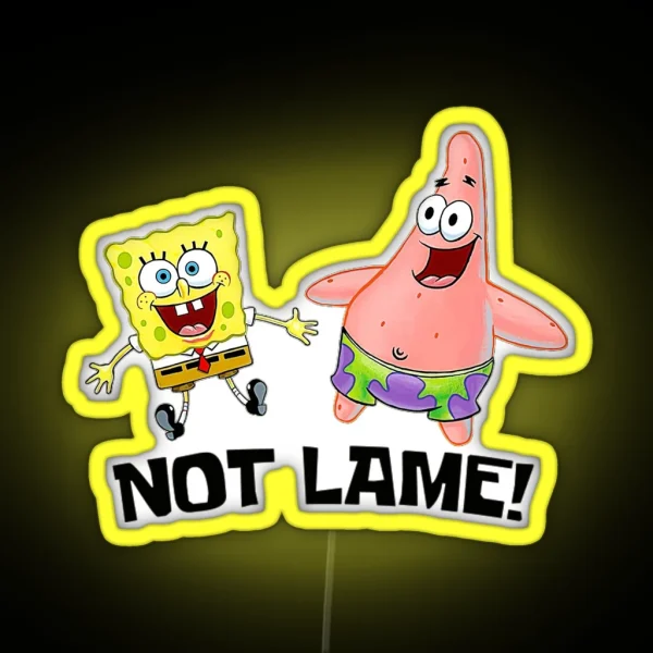 Spongebob RGB Neon Sign