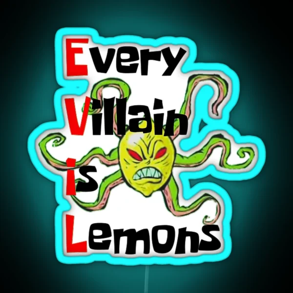 Spongebob RGB Neon Sign