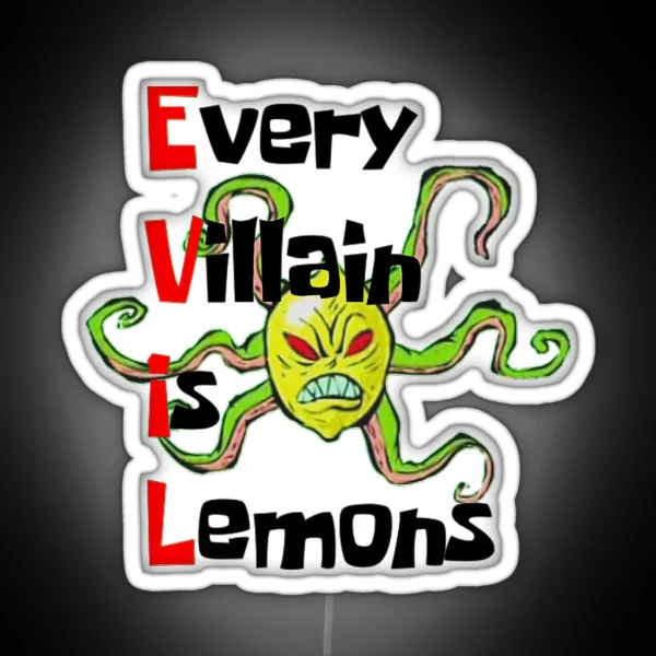 Spongebob RGB Neon Sign