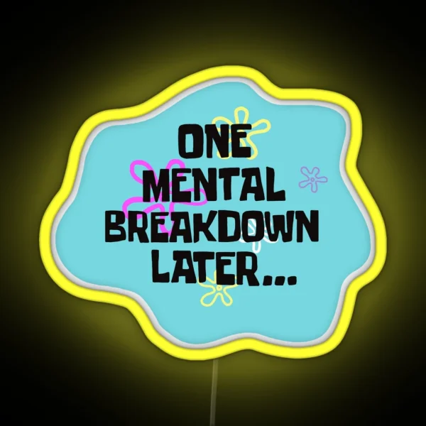 Spongebob RGB Neon Sign