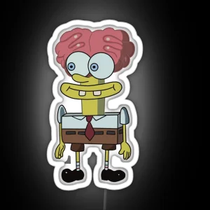 Spongebob S Brain RGB Neon Sign