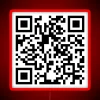 SpongeBob SquarePants theme song neon sign with QR code.