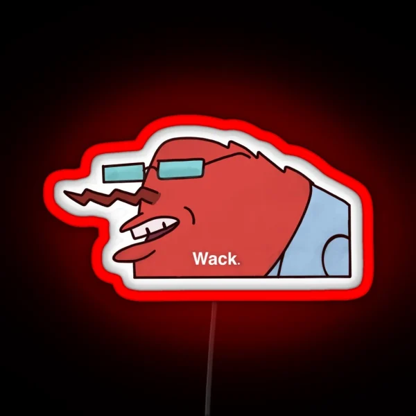 Spongebob Wack RGB Neon Sign