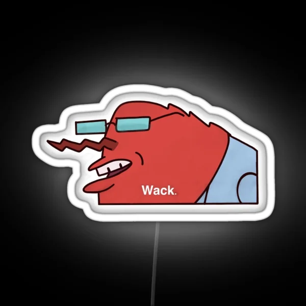 Spongebob Wack RGB Neon Sign