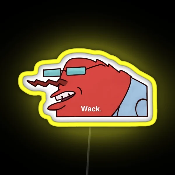 Spongebob Wack RGB Neon Sign