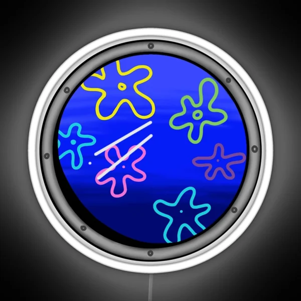 Spongebob Window Original Art RGB Neon Sign
