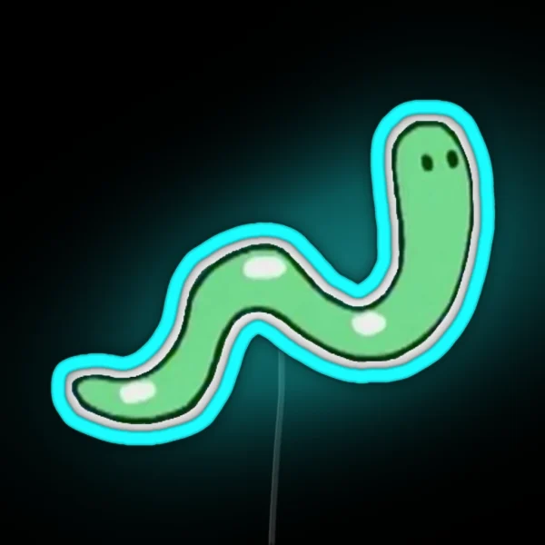 Spongebob Wormy RGB Neon Sign