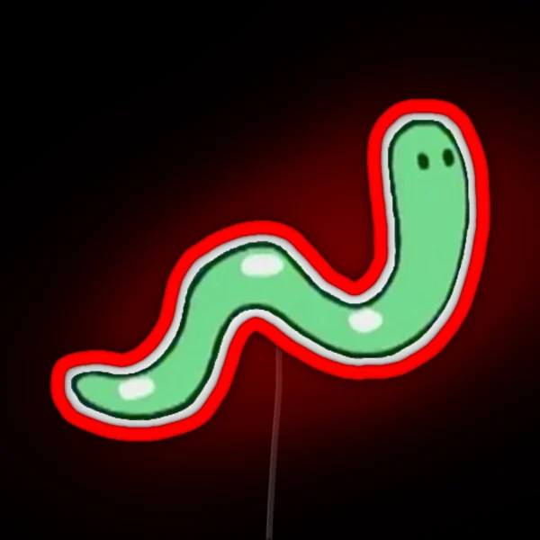 Spongebob Wormy RGB Neon Sign
