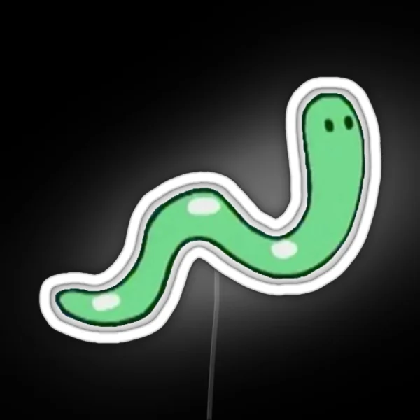 Spongebob Wormy RGB Neon Sign