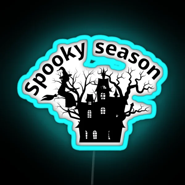 Spooky Season RGB Neon Sign