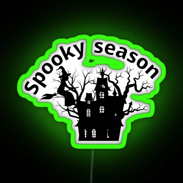Spooky Season RGB Neon Sign