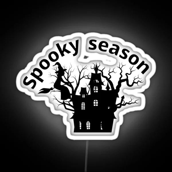 Spooky Season RGB Neon Sign