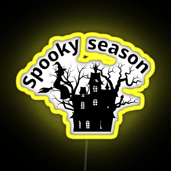 Spooky Season RGB Neon Sign