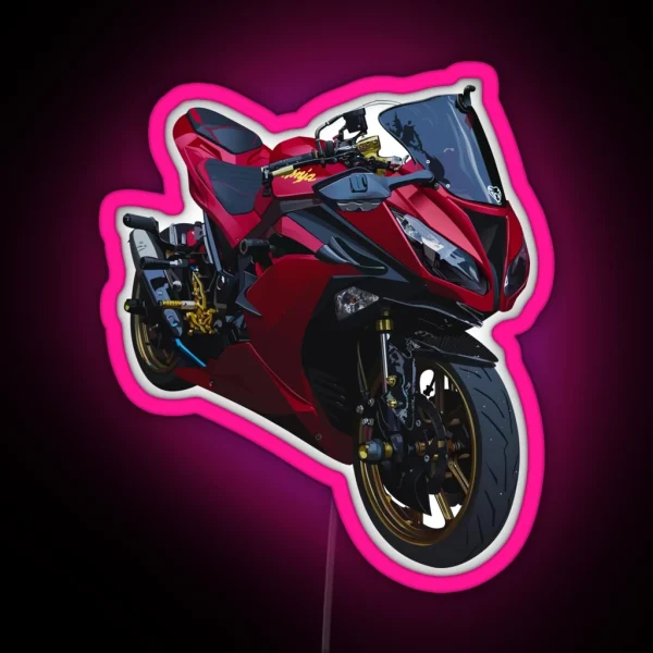 Sportbike Ninja250cc RGB Neon Sign