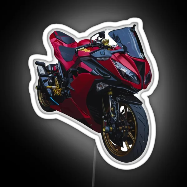 Sportbike Ninja250cc RGB Neon Sign