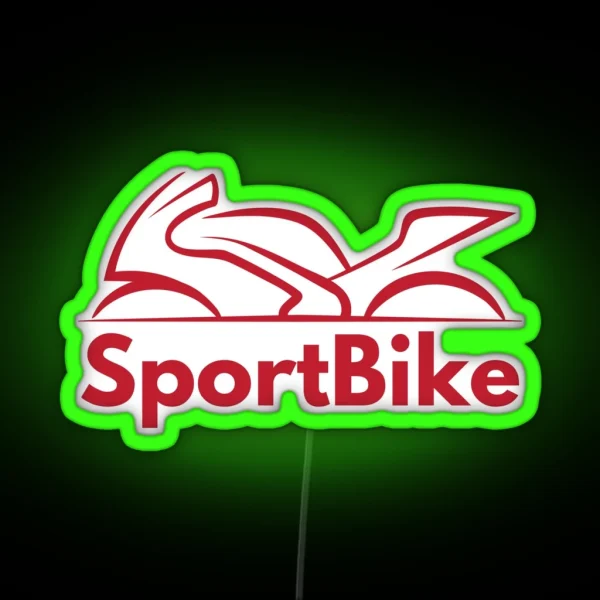 Sports Bike RGB Neon Sign