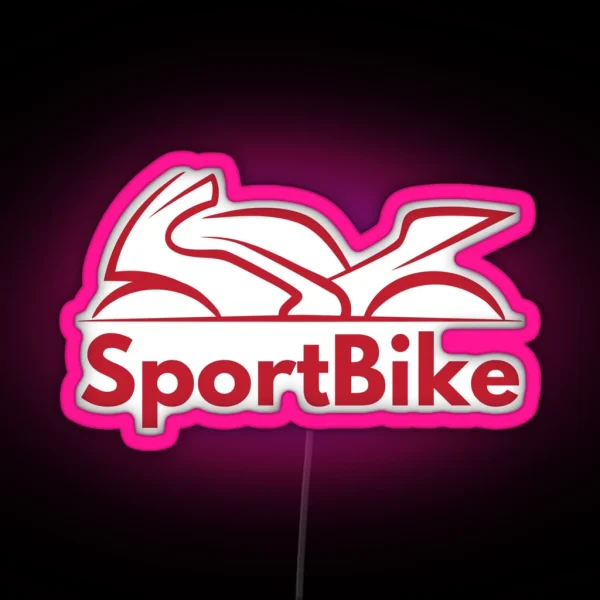 Sports Bike RGB Neon Sign