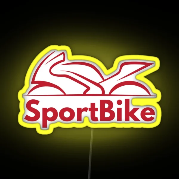 Sports Bike RGB Neon Sign
