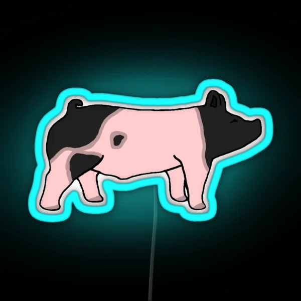 Spotted Hog RGB Neon Sign
