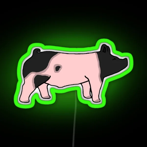 Spotted Hog RGB Neon Sign