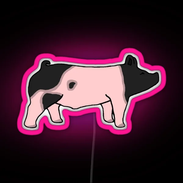 Spotted Hog RGB Neon Sign