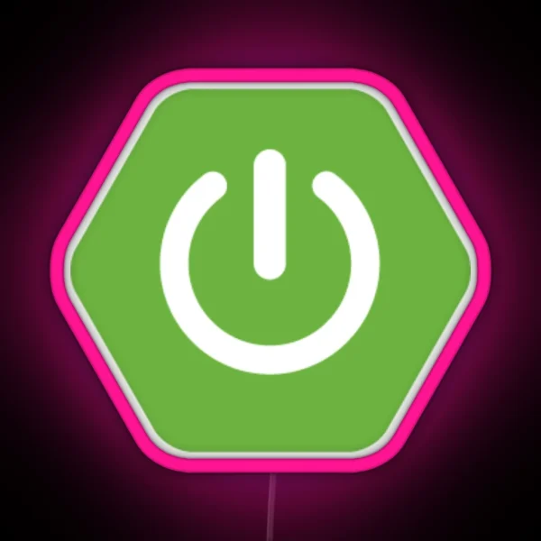 Spring Boot RGB Neon Sign