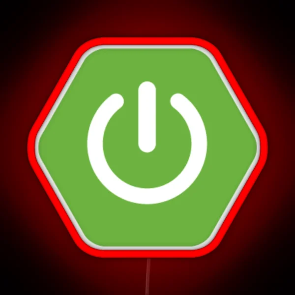 Spring Boot RGB Neon Sign
