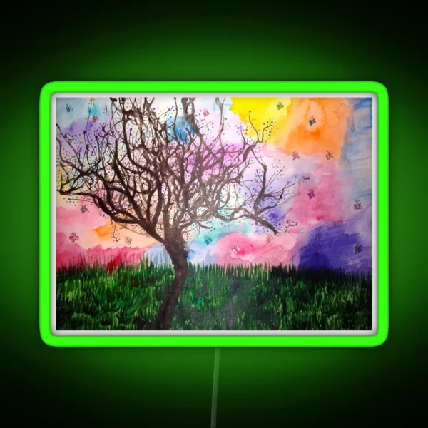 Spring RGB Neon Sign