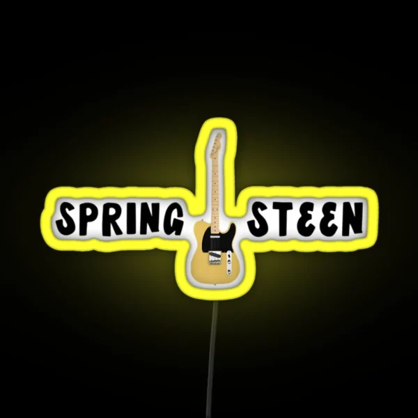 Springsteen Design 15 RGB Neon Sign
