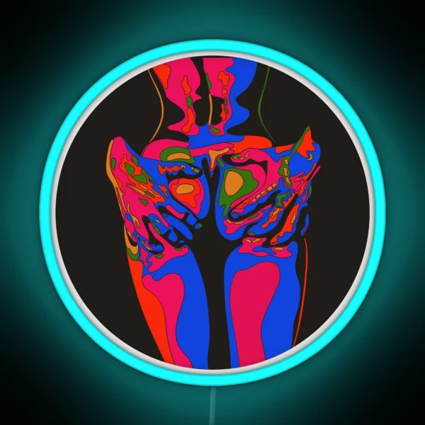 Squeeze RGB Neon Sign