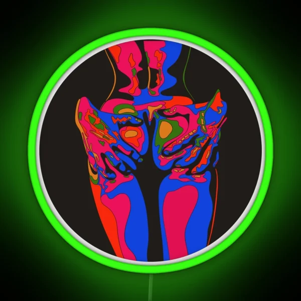 Squeeze RGB Neon Sign