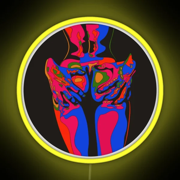 Squeeze RGB Neon Sign