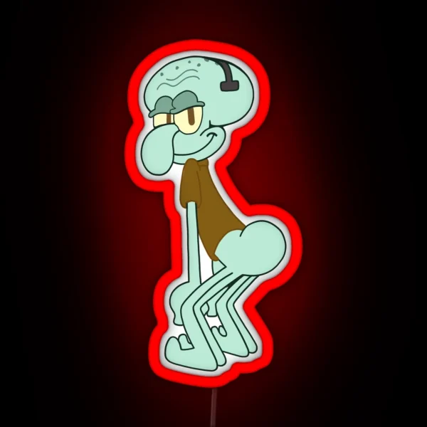 Squidward RGB Neon Sign